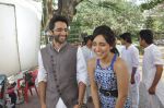 Neha Sharma and Jackky Bhagnani promote Youngistaan on the sets of Nandini in Mira Road, Mumbai on 18th March 2014